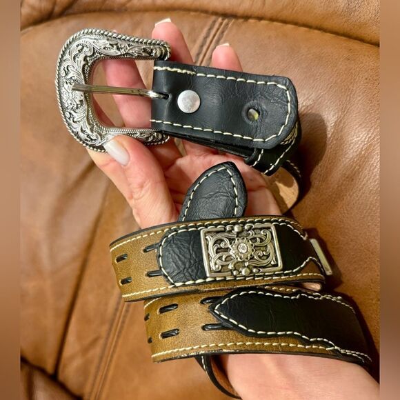 Boys Western Belt Sz 24 - Picture 1 of 9